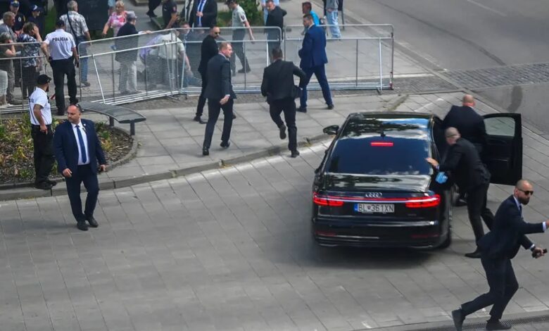 Armed attack on the Prime Minister of Slovakia