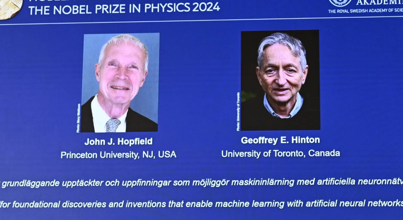 Physics Nobel Prize goes to AI researcher