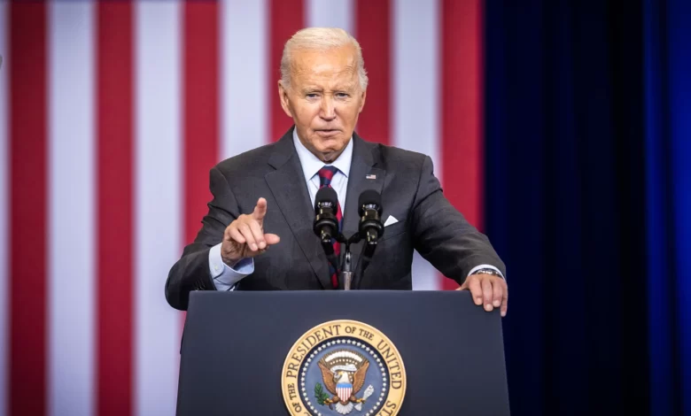 U.S. President Joe Biden labeled former President Donald Trump as a "fundamental threat" to American democracy