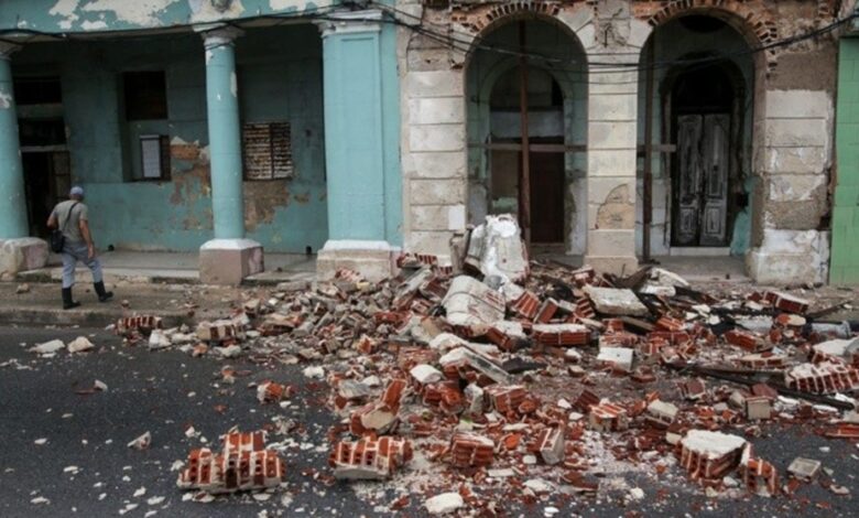 Earthquake in Cuba