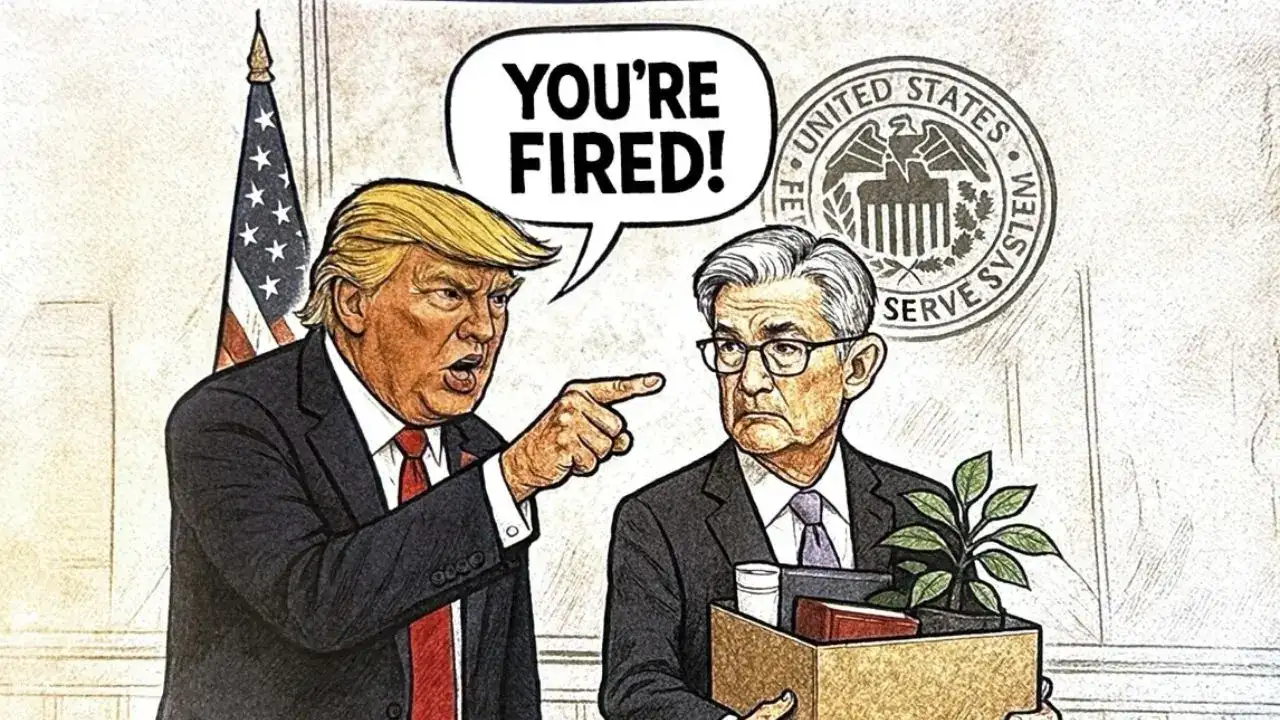 US President Donald Trump has once again targeted Federal Reserve Chair Jerome Powell, this time through a cartoon-style post on Truth Social.