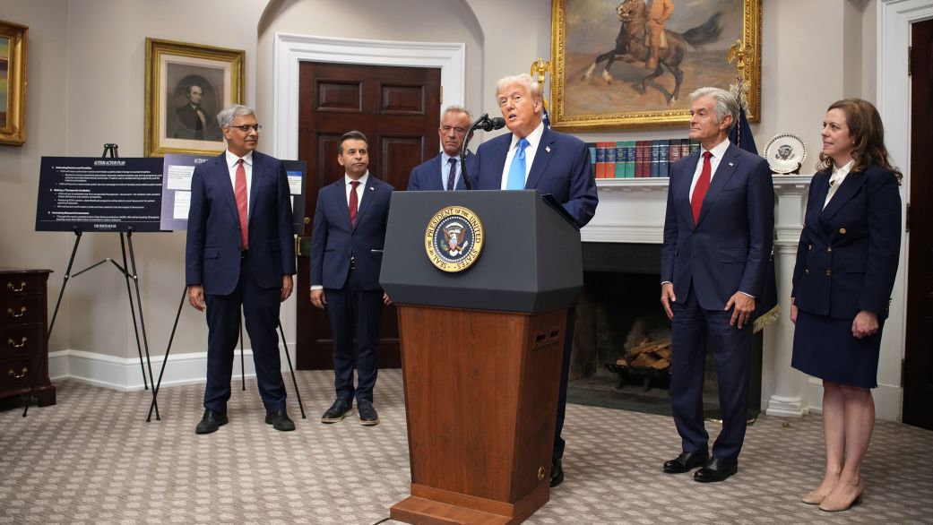 Speaking at the White House, President Donald Trump said that the common pain reliever Tylenol could pose risks for unborn babies when used during pregnancy.