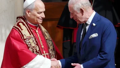 King Charles III met Pope Leo XIV at the Vatican and prayed alongside him beneath the awe-inspiring Michelangelo ceiling of the Sistine Chapel