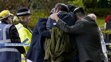 Two people were killed and four others seriously wounded when a synagogue in Manchester came under attack during Yom Kippur prayers.