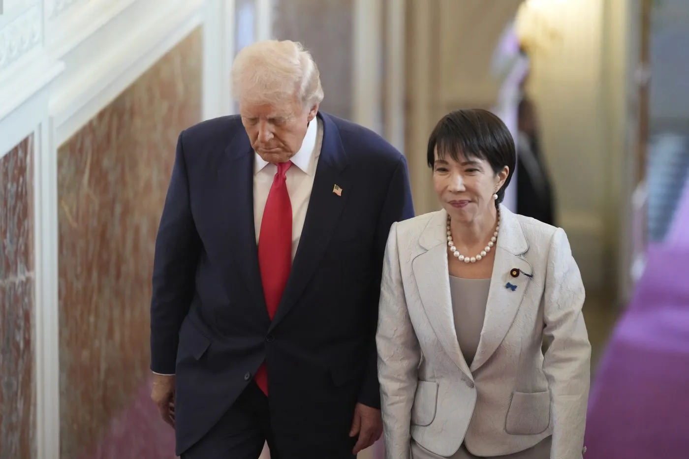 Donald Trump and Japanese Prime Minister Sanae Takaichi signed two landmark agreements in Tokyo, strengthening economic cooperation and defense ties.