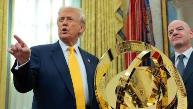 Trump said unresolved security concerns in Los Angeles and California could move 2026 World Cup matches to other cities.