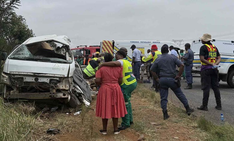 South Africa’s Gauteng province saw 13 schoolchildren killed after a school bus collided with a truck in Vanderbijlpark early Tuesday.