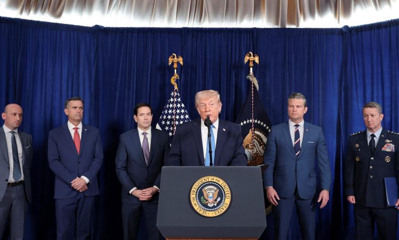 US President Donald Trump said the Venezuela operation succeeded, claiming Nicolás Maduro and his wife were captured and removed.