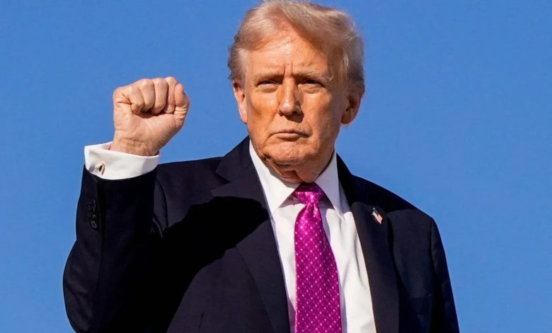 U.S. President Donald Trump posted a striking message about the demonstrations in Iran.