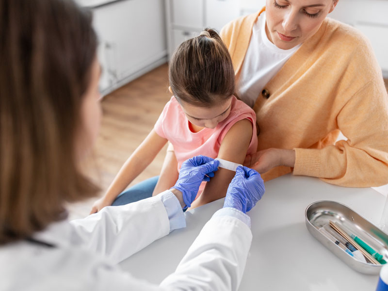 The U.S. Centers for Disease Control and Prevention has reduced the number of vaccines recommended for all children,