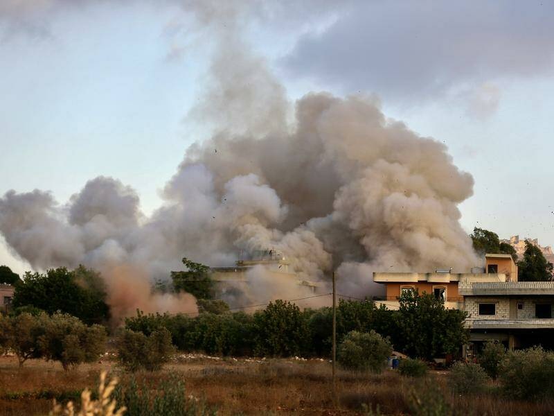 The Israel Defense Forces said a new strike in southern Lebanon targeted Hezbollah weapons depots and launch sites