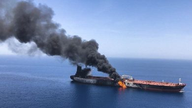 Iran’s Revolutionary Guard said it targeted a US oil tanker near the Strait of Hormuz and warned that vessels from the US