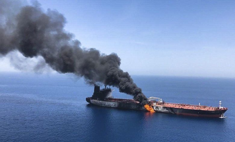 Iran’s Revolutionary Guard said it targeted a US oil tanker near the Strait of Hormuz and warned that vessels from the US
