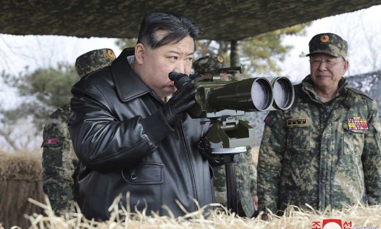 Kim Jong-un personally oversaw the test of a new high-thrust solid-fuel engine designed to strengthen the country’s weapons capability.