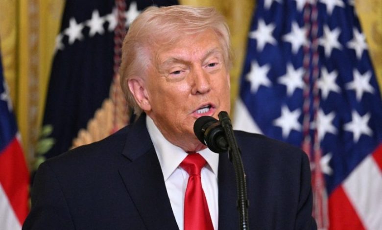 US President Donald Trump said NATO allies were unwilling to join military operations against Iran.