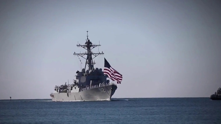 US Central Command said it will begin enforcing a naval blockade on all vessels entering or departing Iranian ports on April 13.