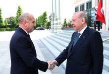 Erdoğan received Bulgarian Prime Minister Rumen Radev at the Presidential Complex in Ankara as part of the NATO Leaders’ Summit