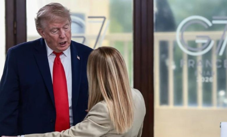 U.S. Independence Day reception in Rome following the recent tensions with Donald Trump.