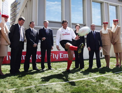 Rugby Dünya Kupası'nın resmi sponsoru Emirates 1 rugby dunya kupasi sponsoru emirates
