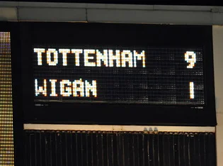 Tottenham Wigan'ı parçaladı: 9-1 (Video) 1 tottenham wigan1