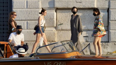Angelina Jolie ve Brad Pitt Venedik San Marco'da NationalTurk