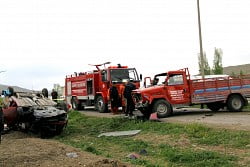 Çankırı'da trafik kazası: 2 ölü 1 cankiri trafikkazasi