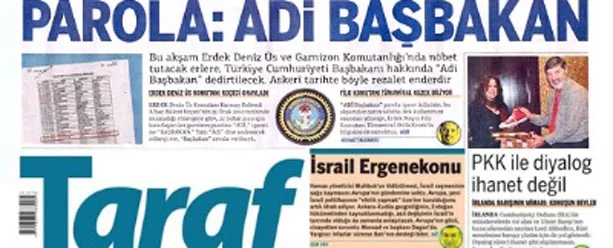 "Adi Başbakan" parolacısına TSK'dan ihraç 1 adi basbakan613