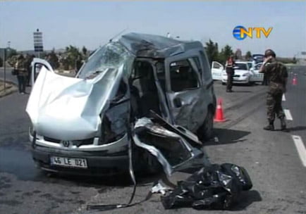 sisli trafik kazasi