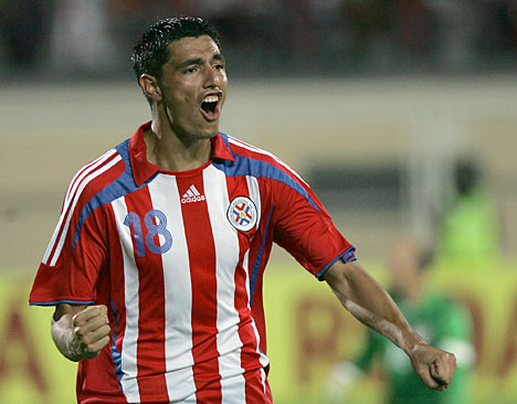 2010 Dünya Kupası Paraguay milli takımı kadrosu 1 oscar cardozo