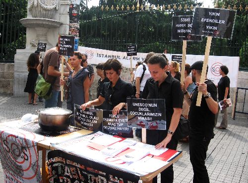 halic metro protesto