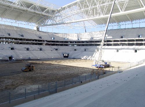 Türk Telekom Arena'da çalışmalar tam gaz 1 turk telekom arena