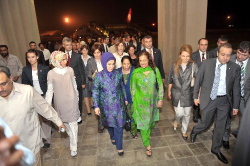 Emine Erdoğan Pakistan'da 1 emine erdogan pakistan