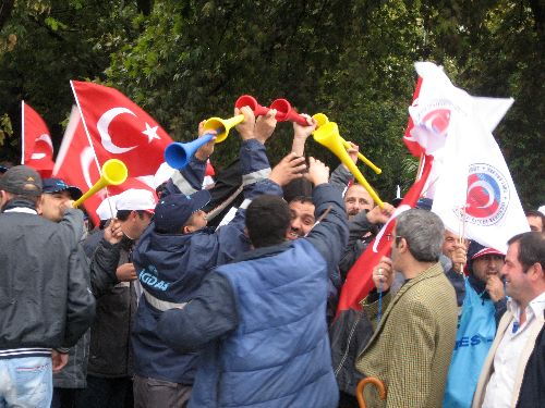 Haydarpaşa demiryolu işçilerine polis müdahalesi 1 igdas isceleri protesto
