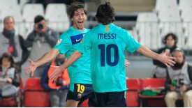 Barça'dan tarihi fark! Almeria: 0 - Barcelona: 8 / Video 1 messi bojan