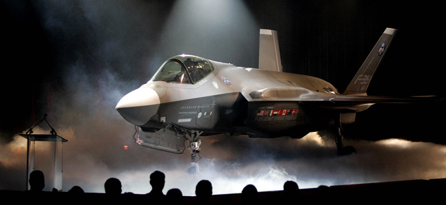 ABD'nin yeni savaş uçağı F-35 görücüye çıktı! 1 F 35