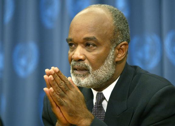 haiti cumhurbaskani rene preval