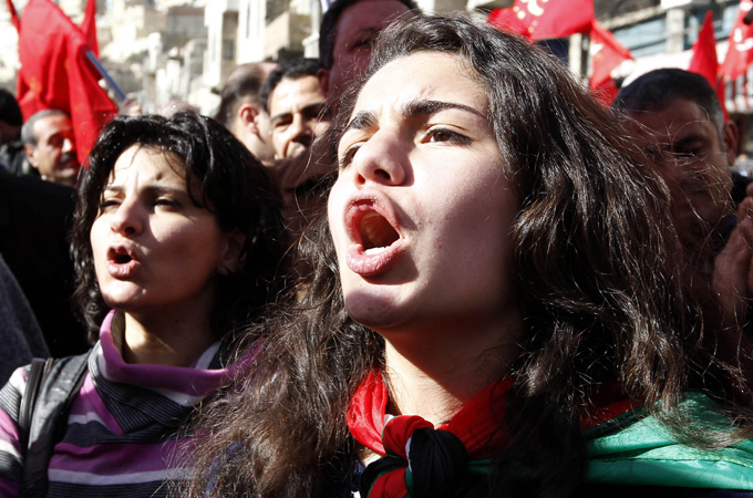 Ürdün kralı protestolardan korktu başbakanı değiştirdi 1 urdun protesto