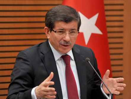 Ahmet Davutoğlu, Mahmud Cibril ile görüştü 1 ahmetdavutoglu konusma