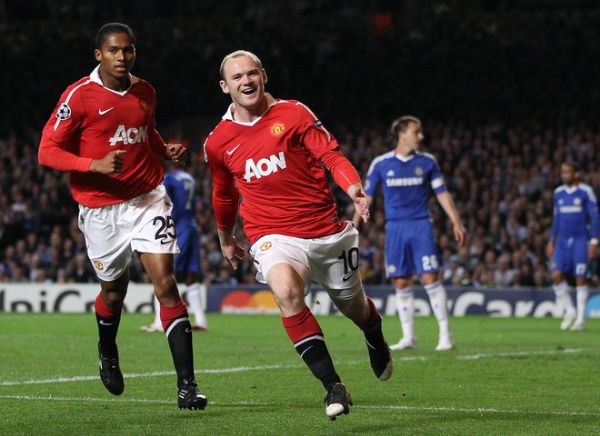 Chelsea Manchester United maçı nefes kesti! / Video 1 rooney chelsea gol