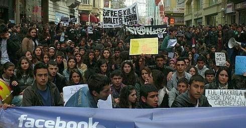 ygs protesto taksim