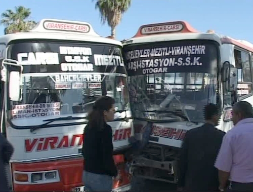 Mersin 'de zincirleme kaza 1 zincirleme kaza