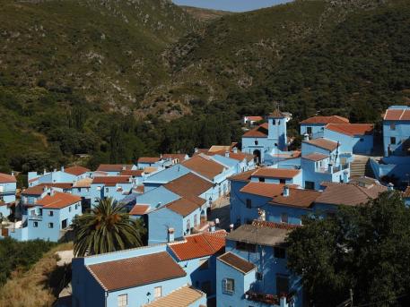 Şirinler Köyü İspanya tatili yapanların gözde uğrak yeri