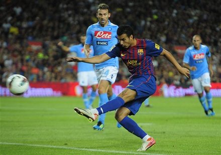 Napoli direnemedi! Barcelona: 5 - Napoli: 0 (Video) 1 pedro napoli
