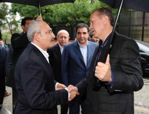 Kemal Kılıçdaroğlu'dan Başbakan Erdoğan'a taziye ziyareti 1 erdogan kilicdaroglu taziye