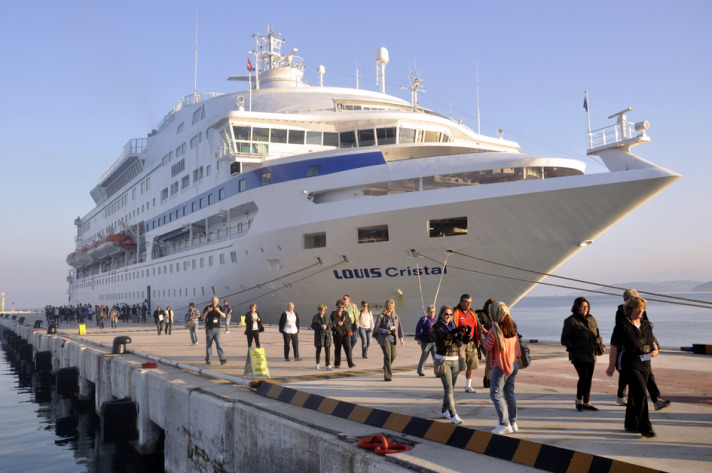 Kuşadası kruvaziyer sezonunu açtı 1 louis cristal