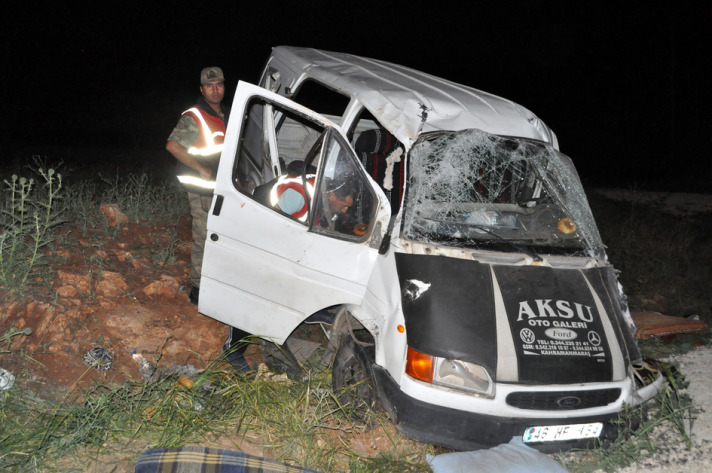 sanliurfa hilvan trafik kazasi