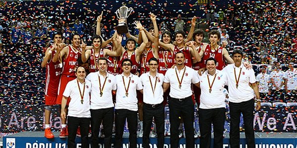 Yıldız Basketbol Milli takımı Avrupa şampiyonu 1 yildiz basketbol