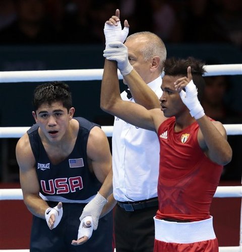 Kübalı Boksör Alvarez Londra Olimpiyatlar'ına iyi başladı 1 Kübalı Boksör Alvarez Londra Olimpiyatlar'ına iyi başladı