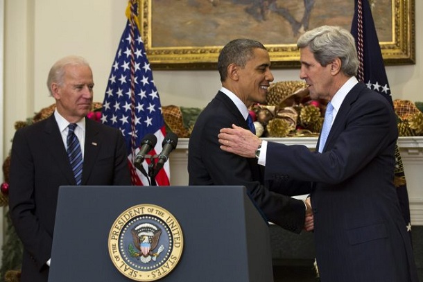 ABD'nin yeni Dışişleri Bakanının John Kerry olacağını Başkan Obama açıkladı / ABD Haberleri 1 john kerry president barack Obama