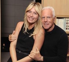 maria sharapova yilbasi alisverisi milano armani